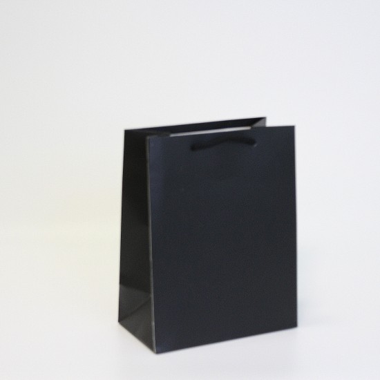 Geschenktüte aus laminiertem Karton, 8 × 14 × 18 cm (12 Stück)
