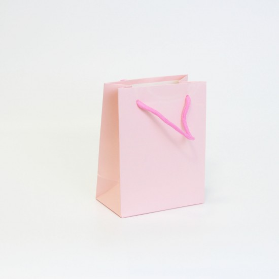 Papīra dāvanu maiss ar virves rokturiem 8*14*18cm 1gab.