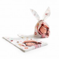 Dāvanu maisiņi  ar ausīm 13×10,5+6 cm, 10 gab.