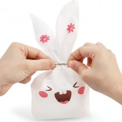 Presentpåsar “Bunny” med öron 13×10,5+6 cm PE