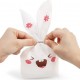 Bolsas de regalo “Bunny” con orejas 13×10,5+6 cm PE