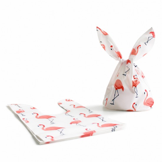 Подарочные пакеты с ушками 13,5×11+6 см PE