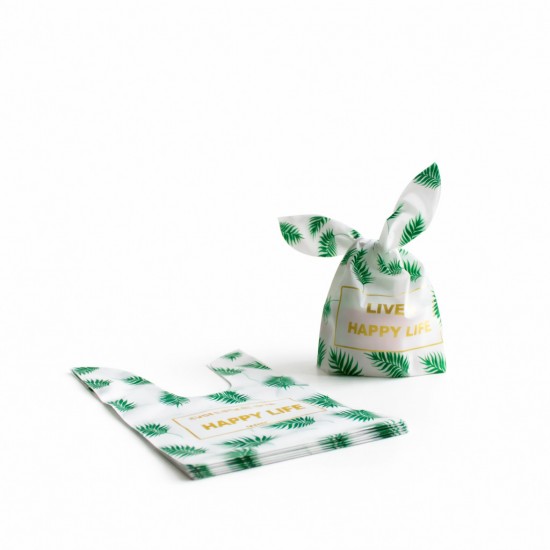 Dāvanu maisiņi  ar ausīm 13×10,5+6 cm, 10 gab.