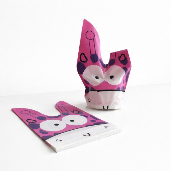 Dāvanu maisiņi  ar ausīm 13×10,5+6 cm, 10 gab.