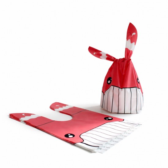 Dāvanu maisiņi  ar ausīm 13×10,5+6 cm, 10 gab.