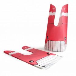 Dāvanu maisiņi  ar ausīm 13×10,5+6 cm, 10 gab.