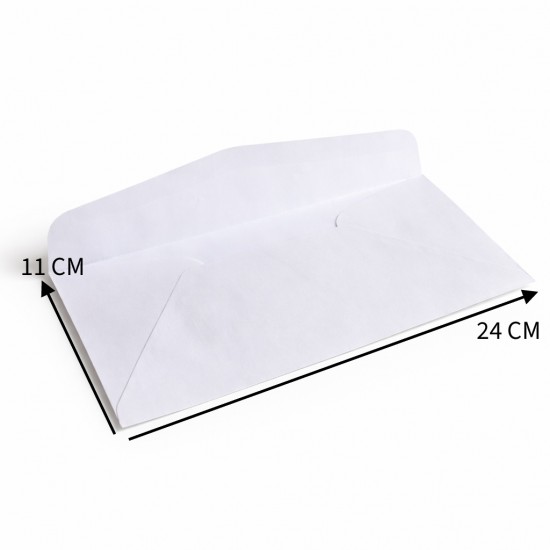 Papīra aploksne perlamutra, 24×11 cm, 1 gab.