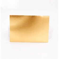 Sarkana papīra aploksne zelts, 7,5×11 cm, 1 gab.
