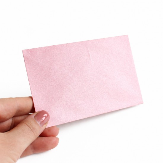 Бумажный конверт перламутровый, 7.5×11 см, 1 шт.