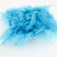 Dekoratīvas spalvas 7-15cm, 10gr.,''light blue"