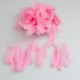 Naturlal feathers pink 7-15cm., 10 gr.
