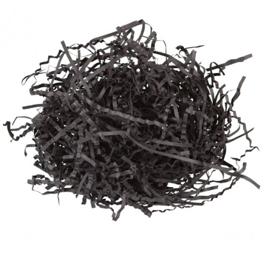 Stingrs samalcināts papīrs, melna krāsa, 4mm, 1000g