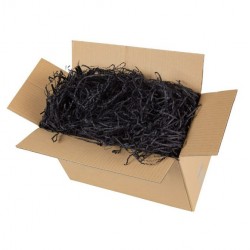 Наполнитель из плотной бумаги, черный цвет, 4мм. 1000гр