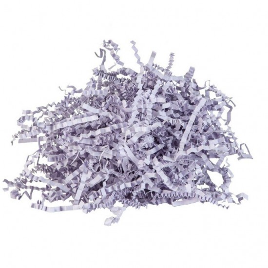 Rigid Shredded Paper for gift packing, violet color, 4mm., 1000 g.