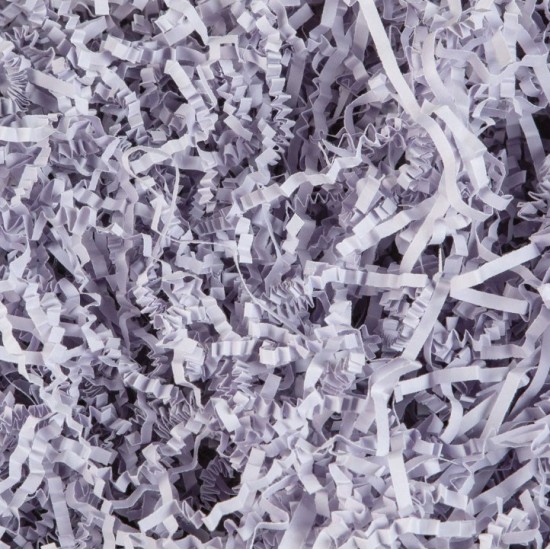 Rigid Shredded Paper for gift packing, violet color, 4mm., 1000 g.