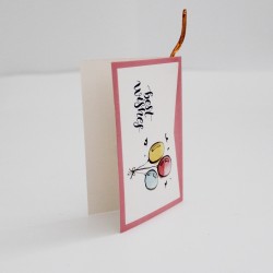 Apsveikuma kartīte “Best Wishes”, 6,5 × 9 cm, 1 gab.