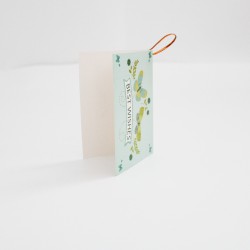 Apsveikuma kartīte “Best Wishes”, 6,5 × 9 cm, 1 gab.