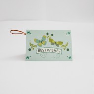 Открытка «Best Wishes», 6,5 × 9 см, 1 шт