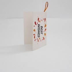 Apsveikuma kartīte “Best Wishes”, 6,5 × 9 cm, 1 gab.