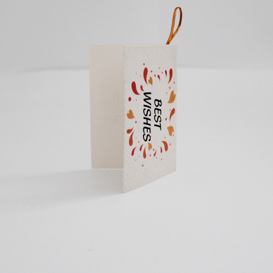 Apsveikuma kartīte “Best Wishes”, 6,5 × 9 cm, 1 gab.