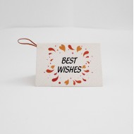 Apsveikuma kartīte “Best Wishes”, 6,5 × 9 cm, 1 gab.