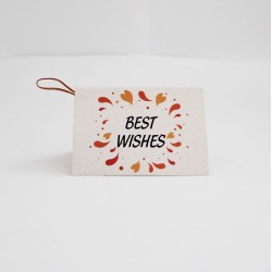 Apsveikuma kartīte “Best Wishes”, 6,5 × 9 cm, 1 gab.