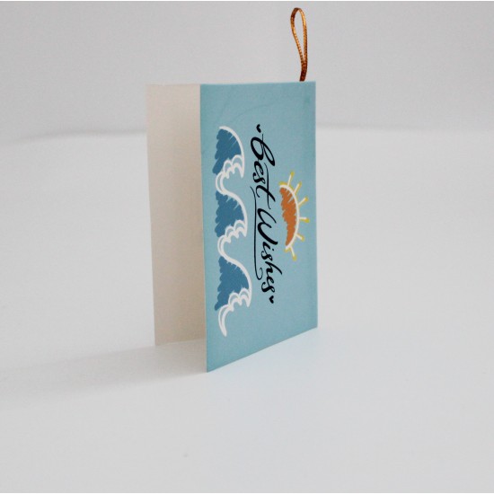Greeting Card “Best Wishes”, 6.5 × 9 cm, 1 pcs
