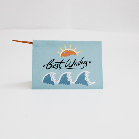Greeting Card “Best Wishes”, 6.5 × 9 cm, 1 pcs