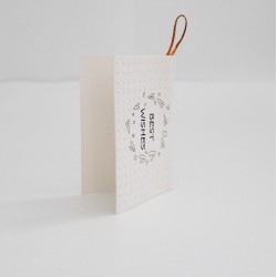 Apsveikuma kartīte “Best Wishes”, 6,5 × 9 cm, 1 gab.