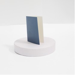 Vienkrāsaina salokāma kartīte, 6,5 × 9 cm, 1 gab.