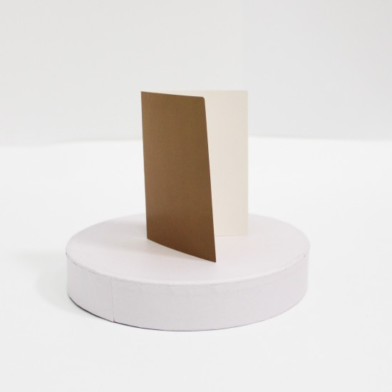 Plain Folded Greeting Card, 6.5 × 9 cm, 1 pcs
