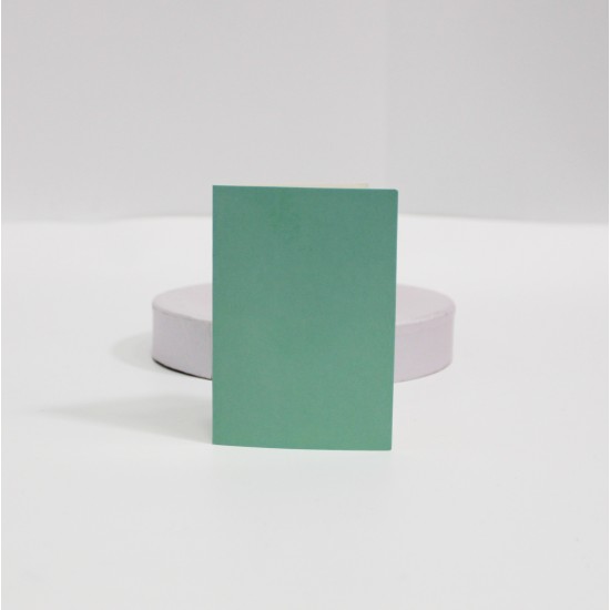 Vienkrāsaina salokāma kartīte, 6,5 × 9 cm, 1 gab.