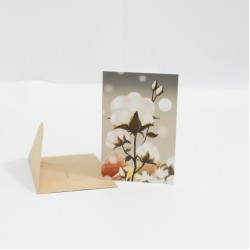 Apsveikuma kartīte ar krafta aploksni 13×9 cm, 1 gab. Apsveikuma kartīte ar krafta aploksni 13×9 cm, 1 gab.