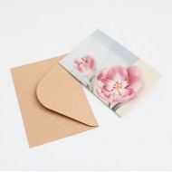 Greeting Card with Kraft Envelope 13×9 cm, 1 pcs
