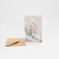 Apsveikuma kartīte ar krafta aploksni 13×9 cm, 1 gab. Apsveikuma kartīte ar krafta aploksni 13×9 cm, 1 gab.