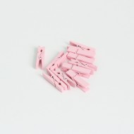 Koka knaģīši 3,5cm 10gab, "light pink"