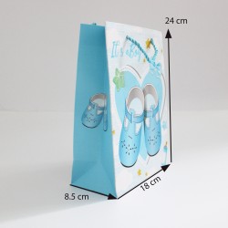 Gift bags BABY BOY 18*24*8,5cm, 12pcs