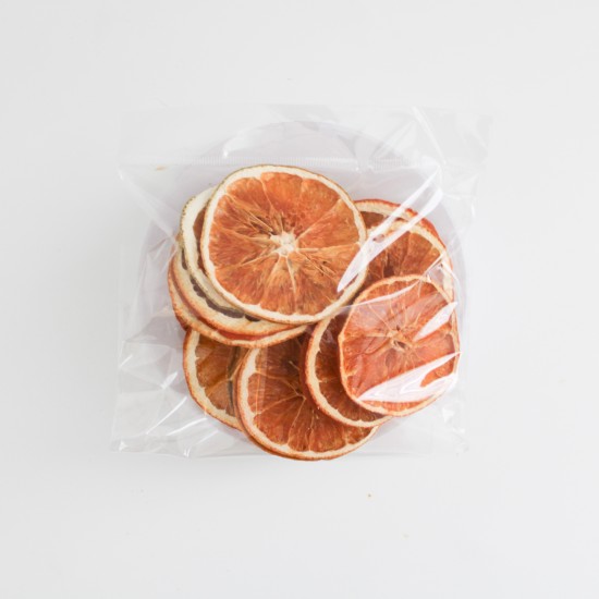 Natural Orange slices, dried, 15pcs +/- 62g