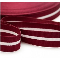 Latvian flag ribbon 16mm 100m