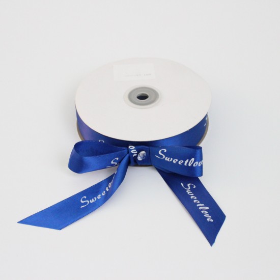 Printed ribbon SWEET LOVE  2.5cm/40m