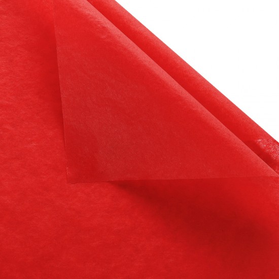 Zīdpapīrs  papīrs RED 50x70cm,40loksnes