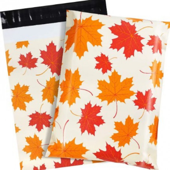 Водонепроницаемые курьерские пакеты для посылок 38x48+4см,  AUTUMN, 10 шт.