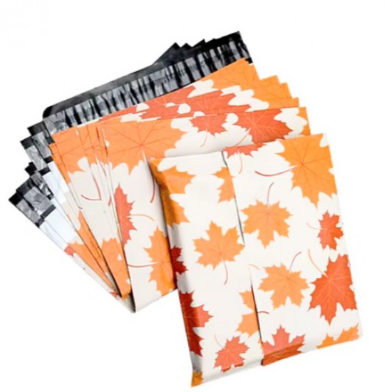 Водонепроницаемые курьерские пакеты для посылок 38x48+4см,  AUTUMN, 10 шт.