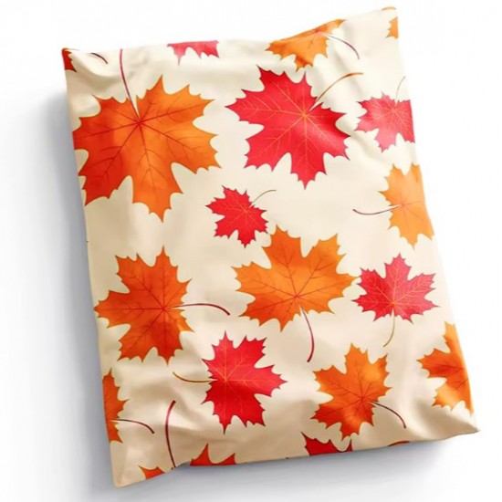 Водонепроницаемые курьерские пакеты для посылок 38x48+4см,  AUTUMN, 10 шт.