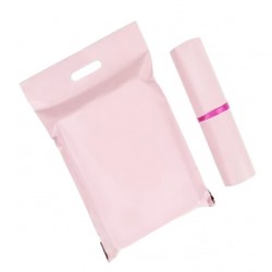 Courier Bag with Handle, Pink, 44×56.5+4 cm, 100 pcs