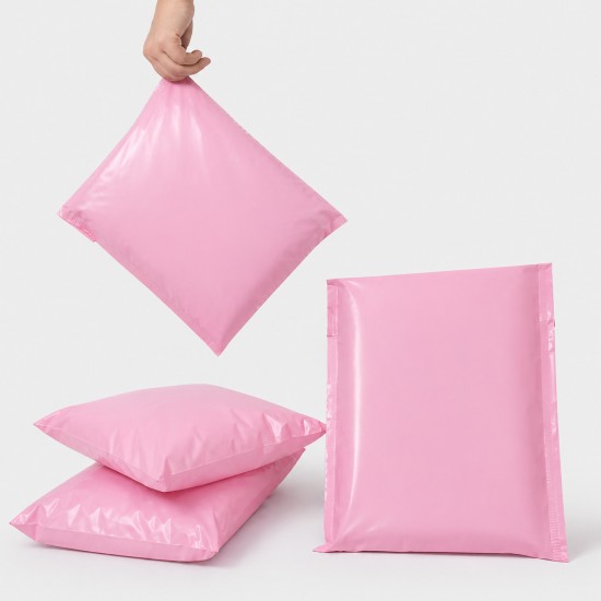 Waterproof Shipping bag for parcels 38x48+4cm, Light Pink, 100pcs
