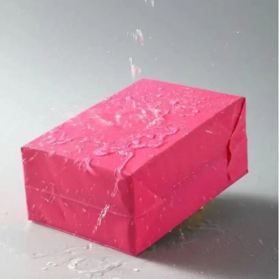 Ūdensiztūrīgie kurjeru maisi paku sūtījumiem 38x48+4cm, kr. Hot Pink, 100gab.