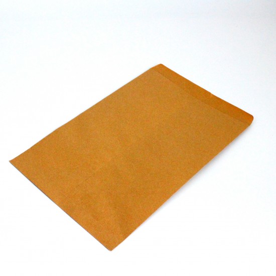 Aploksne papīra bez līmlentes A4, 23*32+4cm, 1gab.,kr.brūna