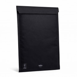Polsterēta sūtījumu aploksne AirPro B4/D14 180×265, melna, 10 gab.