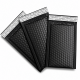 Waterproof Bubble Mailer for Shipping, 9×13+4 cm, Black, 10 pcs